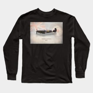 Supermarine Spitfire Mk Vb BM597 Long Sleeve T-Shirt